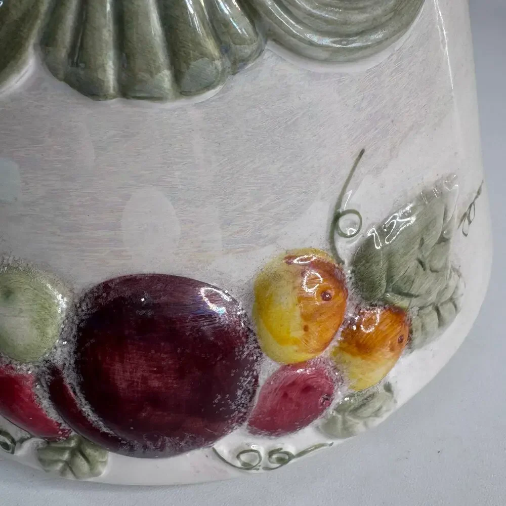 Yankee Candle Raised Fruit Candle Shade Topper Cream Sparkle Dust